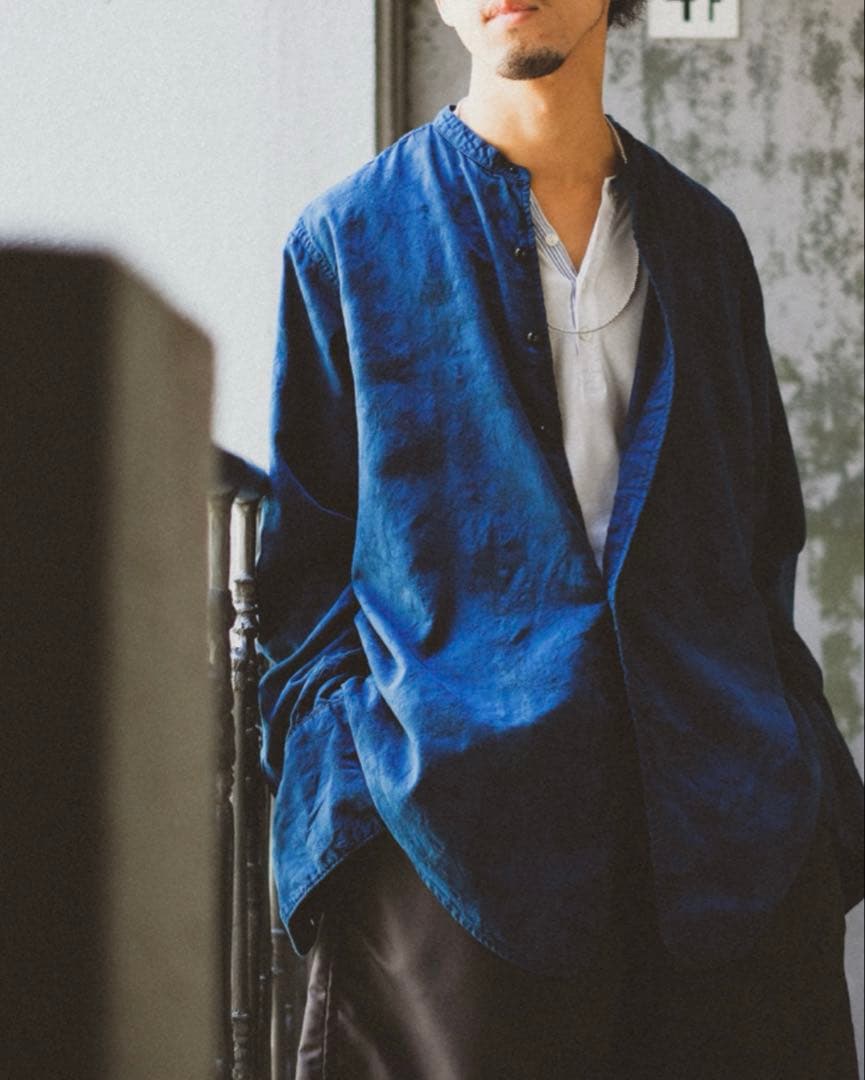 OUTIL CHEMISIER SAPOIS インディゴ