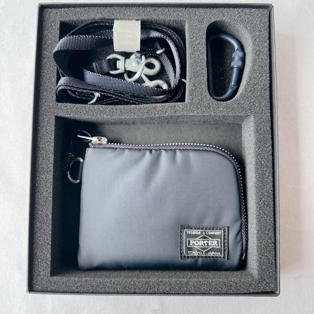 【専用】極美品✨ポーター　リバティー　ロング　ウォレット　ネイビー　箱付き