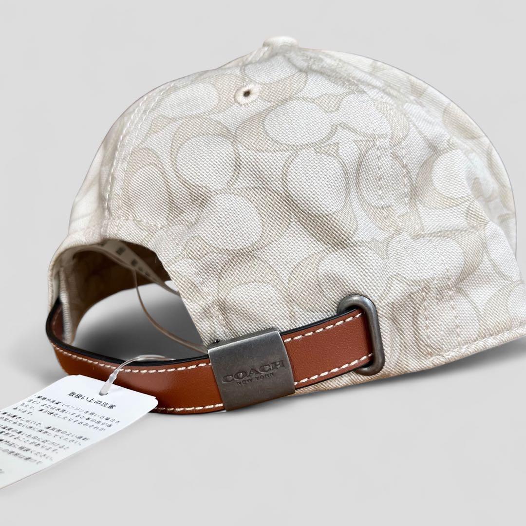 未使用品 コーチ COACH キャップ スヌーピー ピーナッツ シグネチャー