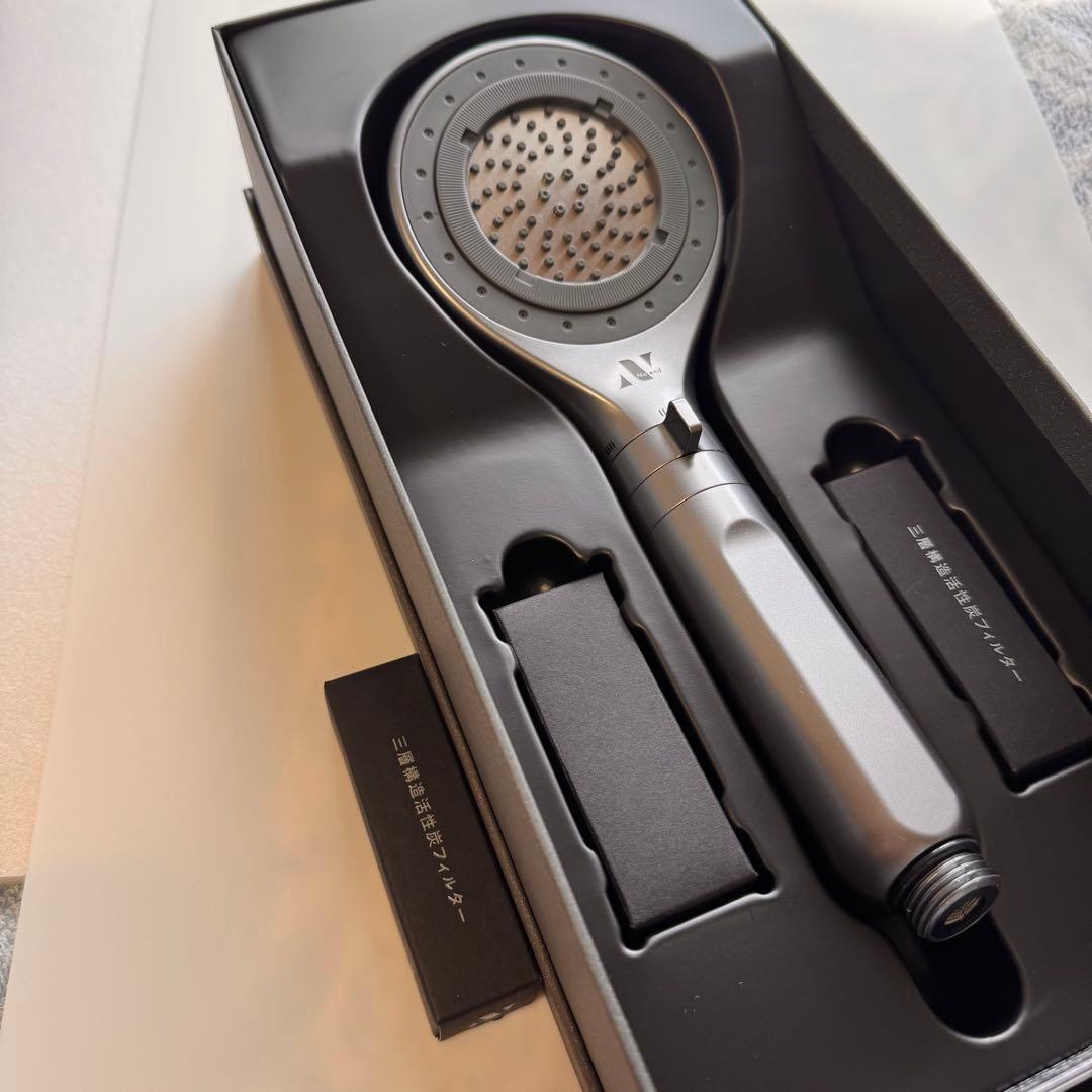 塩素除去フィルター2個Noend オーガニックファインバブルシャワーヘッド箱無し