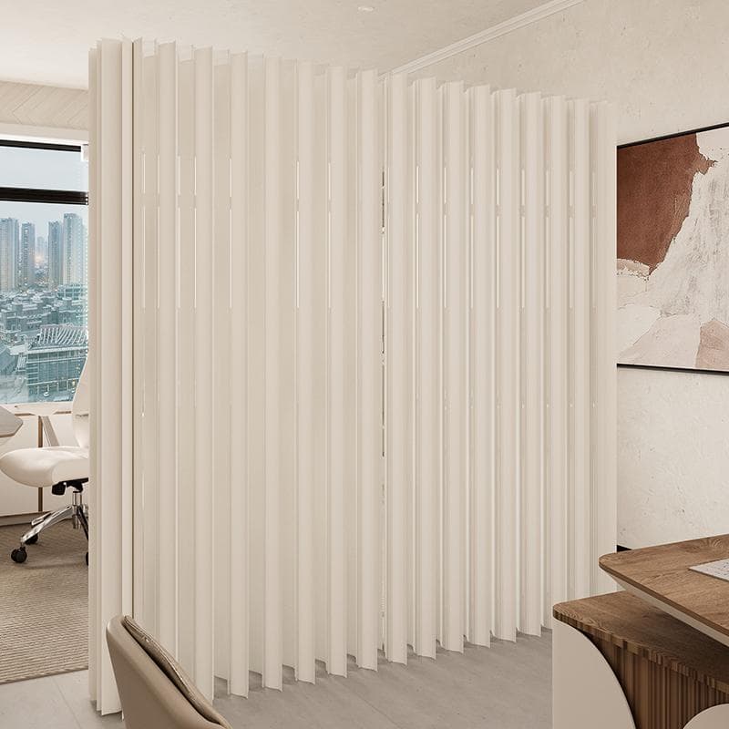 パーテーション間仕切り折り畳み式高さ2.4ｍ長さ1-2ｍ組立不要ついたて目隠し