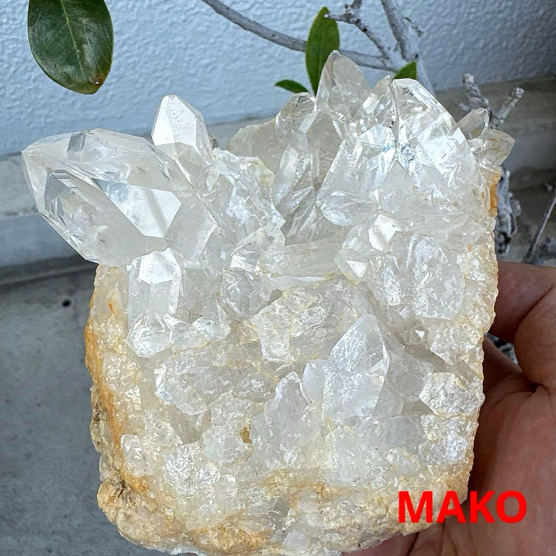 M1724☆水晶クラスター1.0Kg☆乙女鉱山産☆天然石　原石 N50413-C