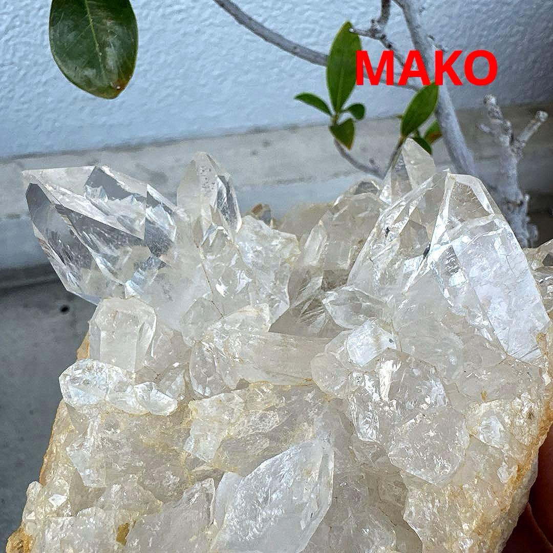 M1724☆水晶クラスター1.0Kg☆乙女鉱山産☆天然石　原石 N50413-C