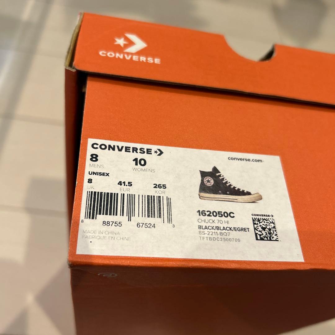 converse ct70 チャックテイラー　ハイカット