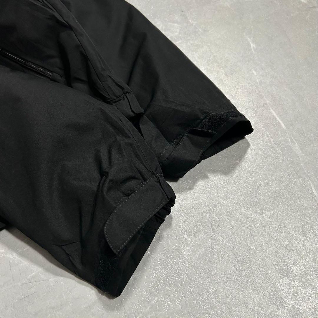 90s Eddie Bauer ウォームアップジャケット ブラック 短丈 USA
