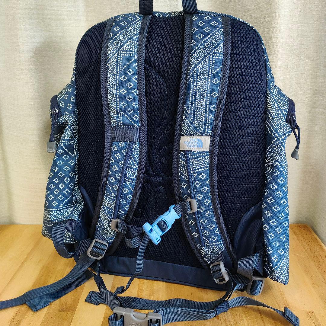 ノースフェイス サニーキャンパー30 キッズ バックパック バンダナ ネイビー