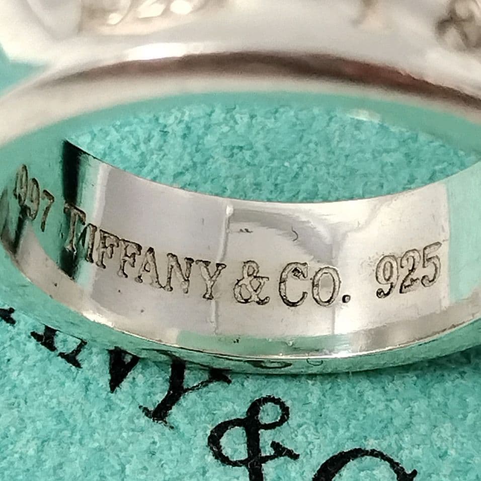 Tiffany＆Co. 1837 ナローリング #16 シルバー925