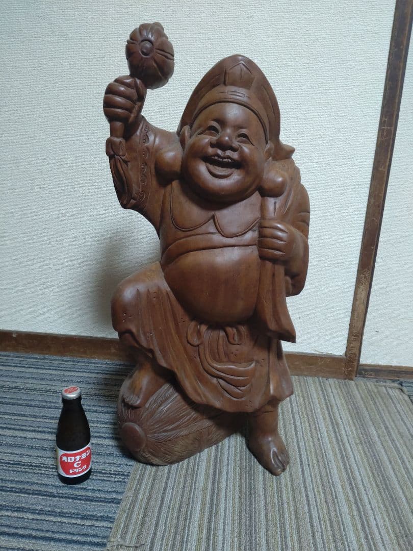 大人気！木彫り七福神　大黒天　縁起物