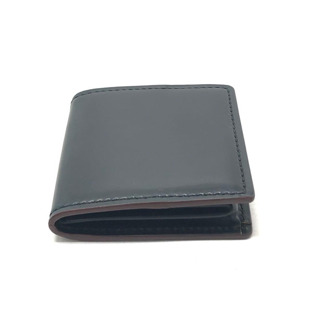 76▢GANZO シェルコードバン2 BOX 小銭入れ UT0602-19