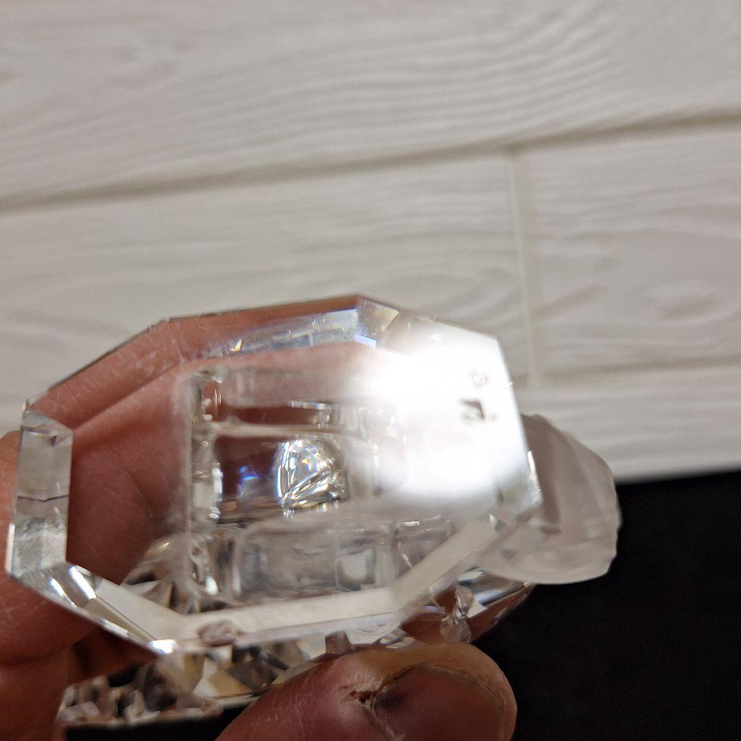 【極美品】スワロフスキー クリスタル 置物 ホース 跳ね馬 箱なし 廃盤品