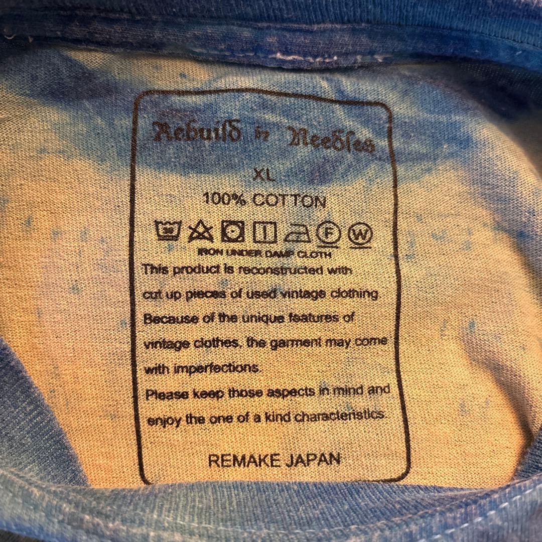リビルドバイニードルス 長袖Tシャツ Rebuild By Needles XL
