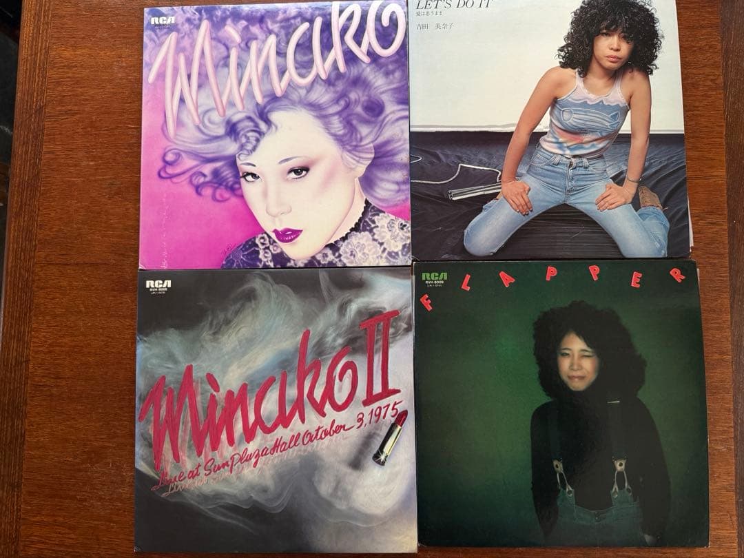 吉田美奈子　フラッパー　他、★LP 4枚セット