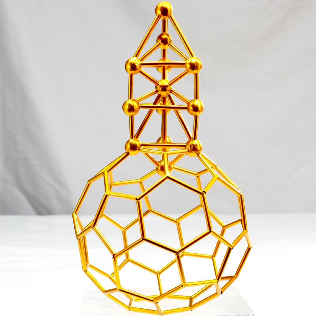 バッキーカバラ　生命の樹＋フラーレン　立体カバラ　3Dカバラ　★ GGL3