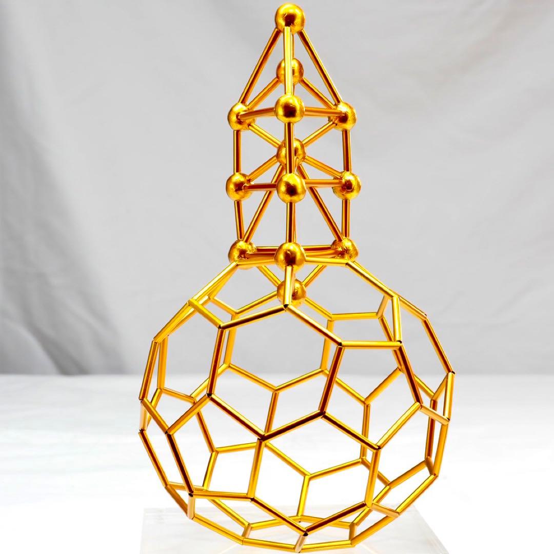 バッキーカバラ　生命の樹＋フラーレン　立体カバラ　3Dカバラ　★ GGL3