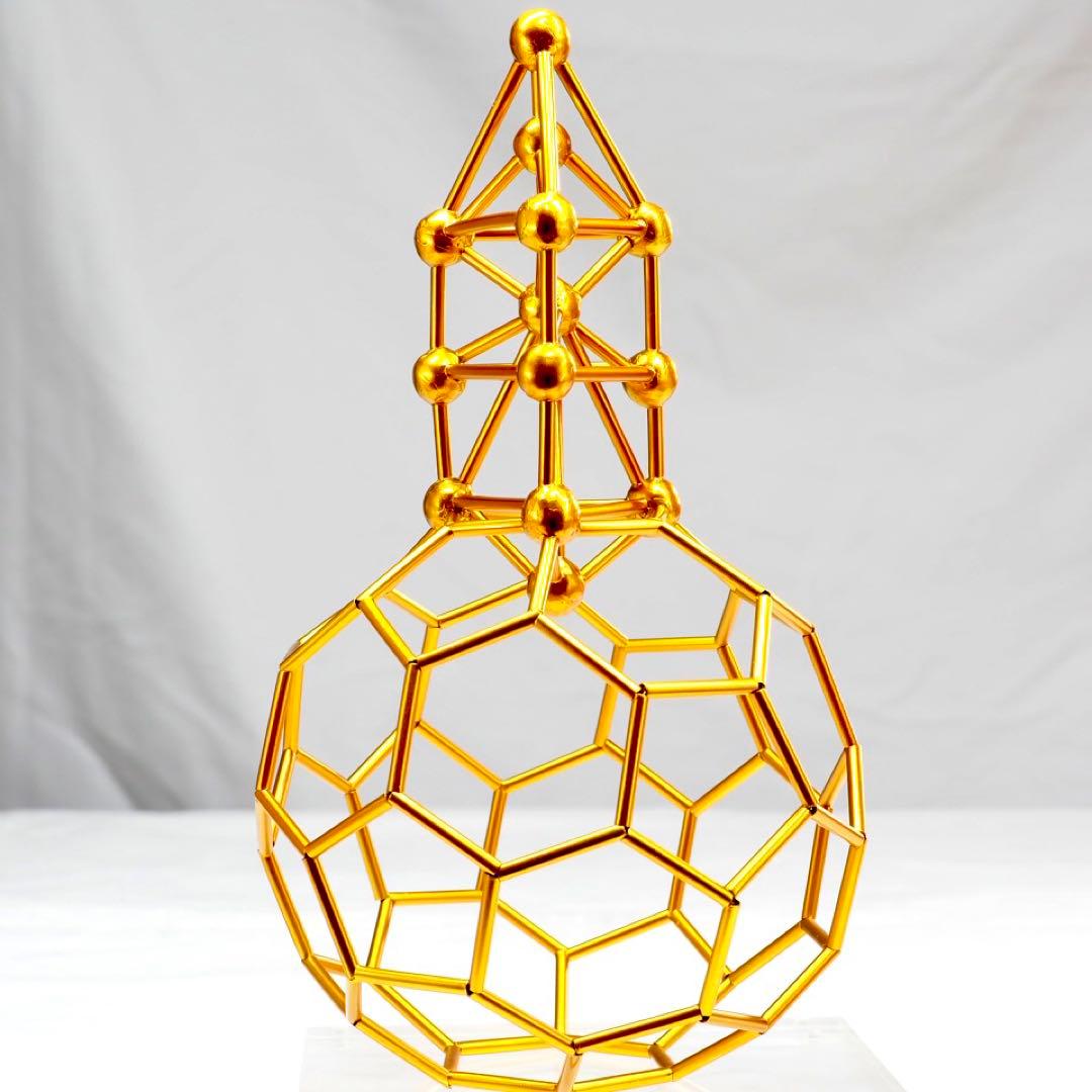 バッキーカバラ　生命の樹＋フラーレン　立体カバラ　3Dカバラ　★ GGL3