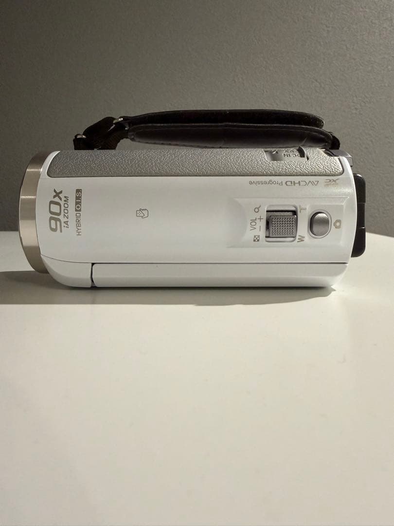 か*ん様 【動作確認済】Panasonic HC-V550M ホワイト 90倍ズ