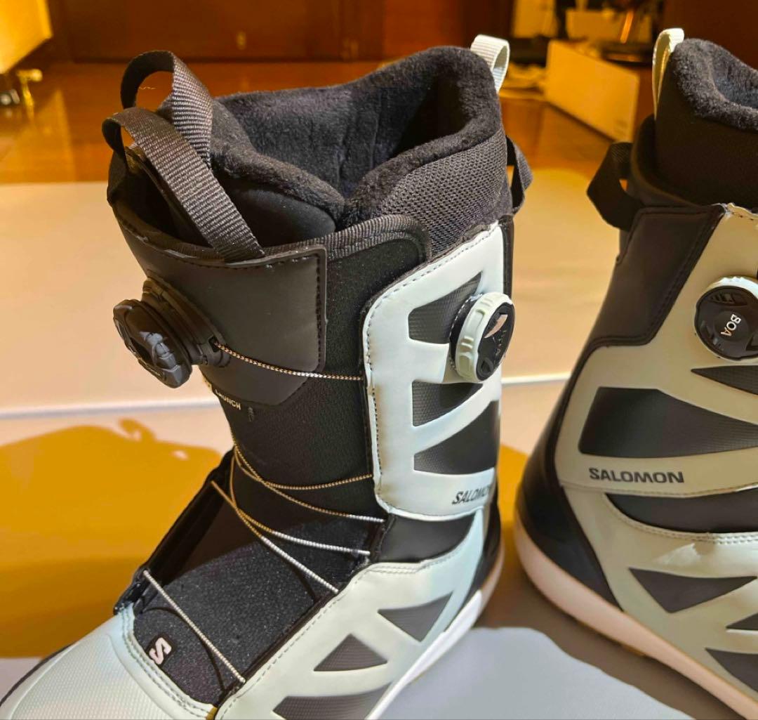 PA2022Salomon スノーボードブーツ ダブルBoa 27.5