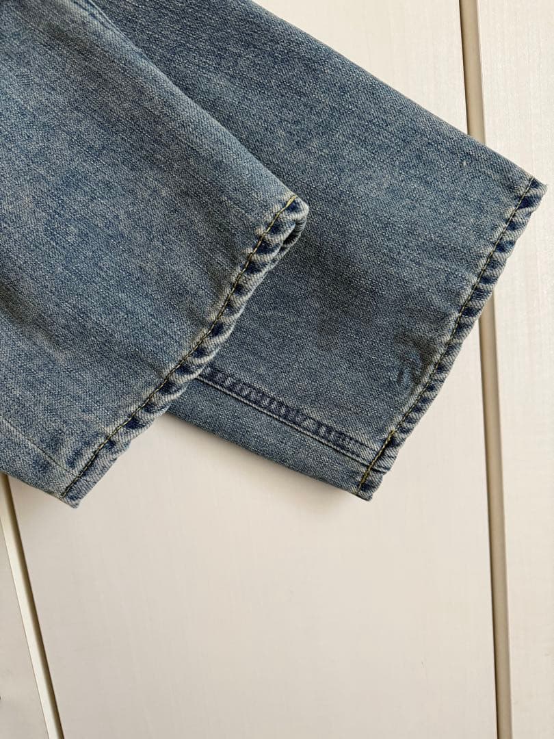yanuk Trick Denim ボーイズストレートLEA/TVS 24