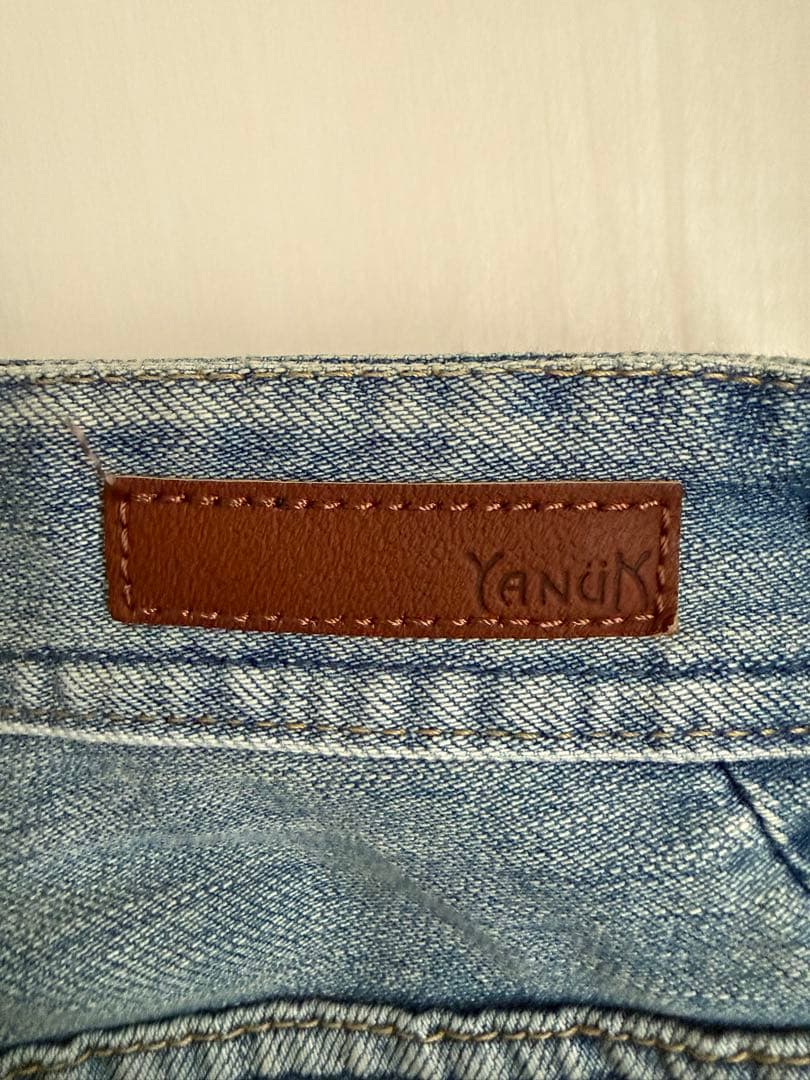 yanuk Trick Denim ボーイズストレートLEA/TVS 24