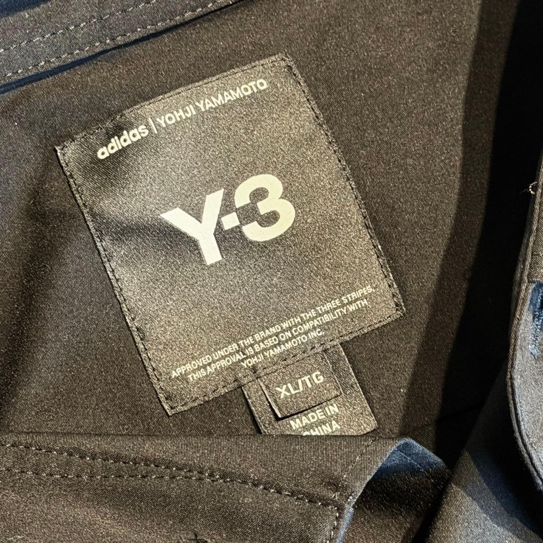 Y-3 U GFX LOGO SHIRT ワイスリー ロングシャツ XL