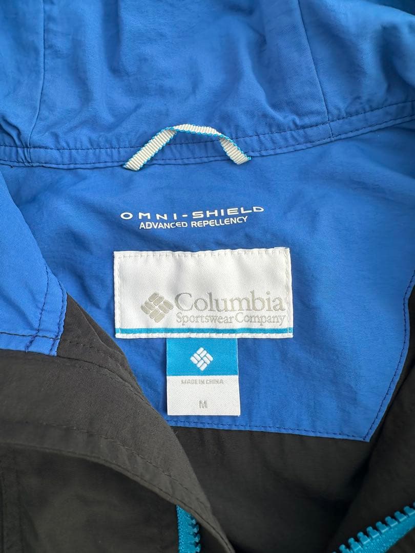 Columbia tech shell jacket y2k 刺繍 ドローコード
