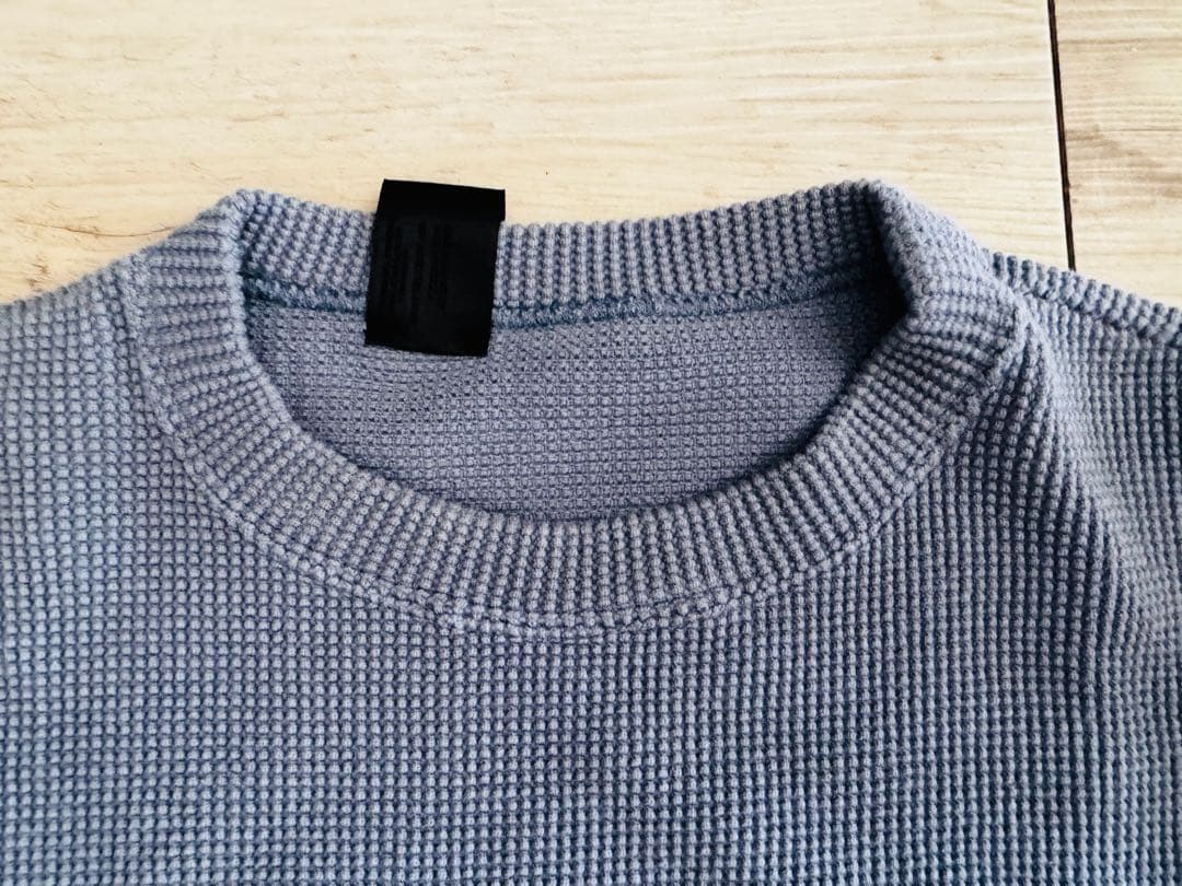 【即日発送】N.HOOLYWOOD ワッフル ニット カットソー 38