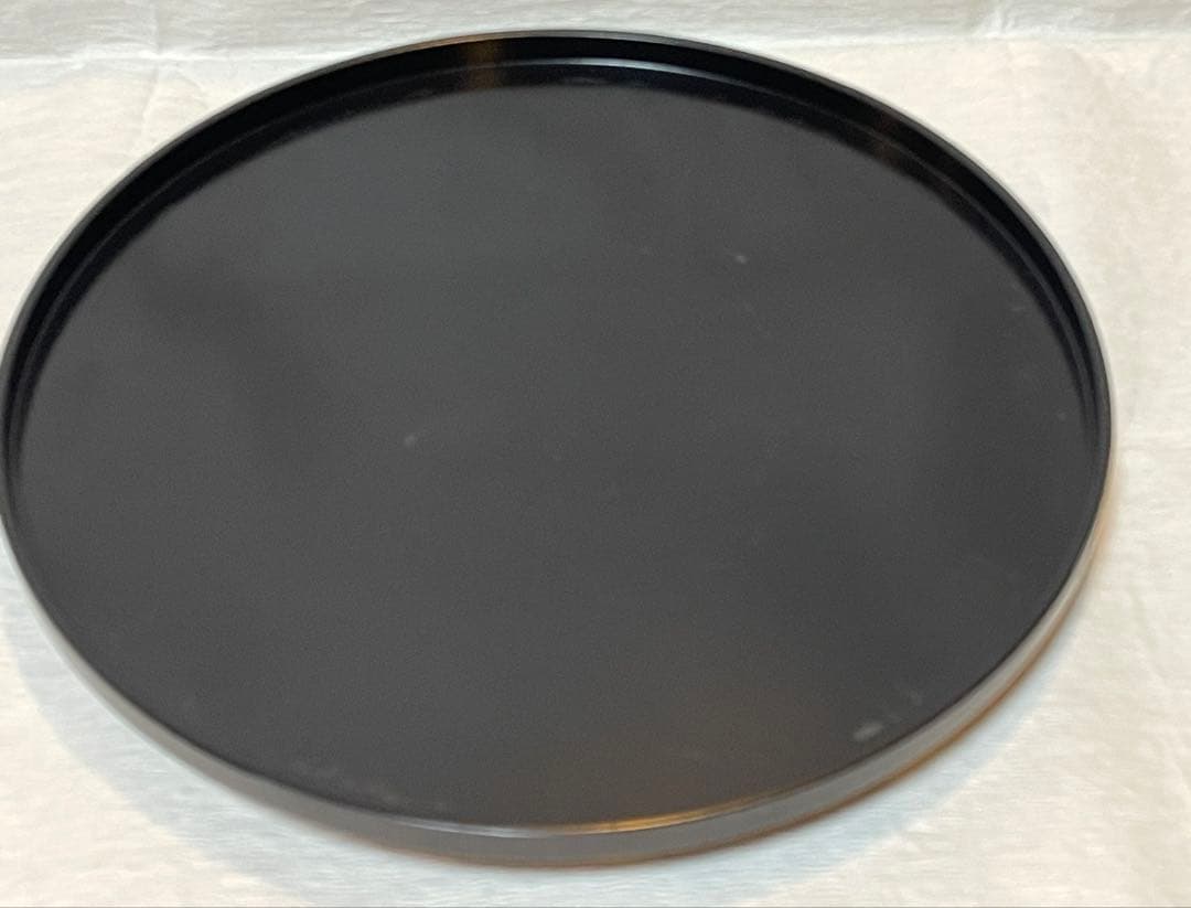 未使用品　古伊万里金彩　回転オードブル皿　花唐草176