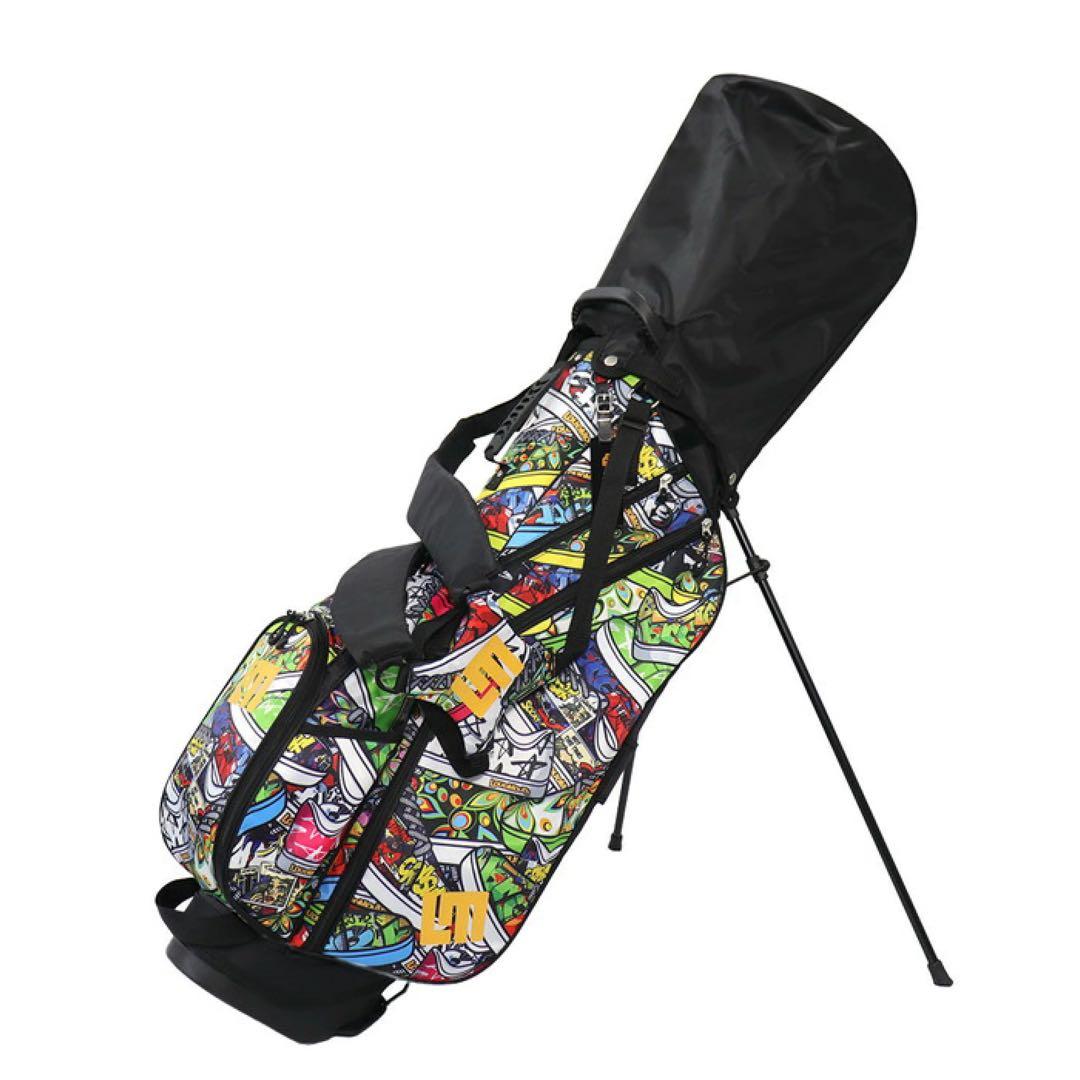 鮫*島様 【新品】ラウドマウス キャディバッグ 8.5型 （400）ラウドスニー