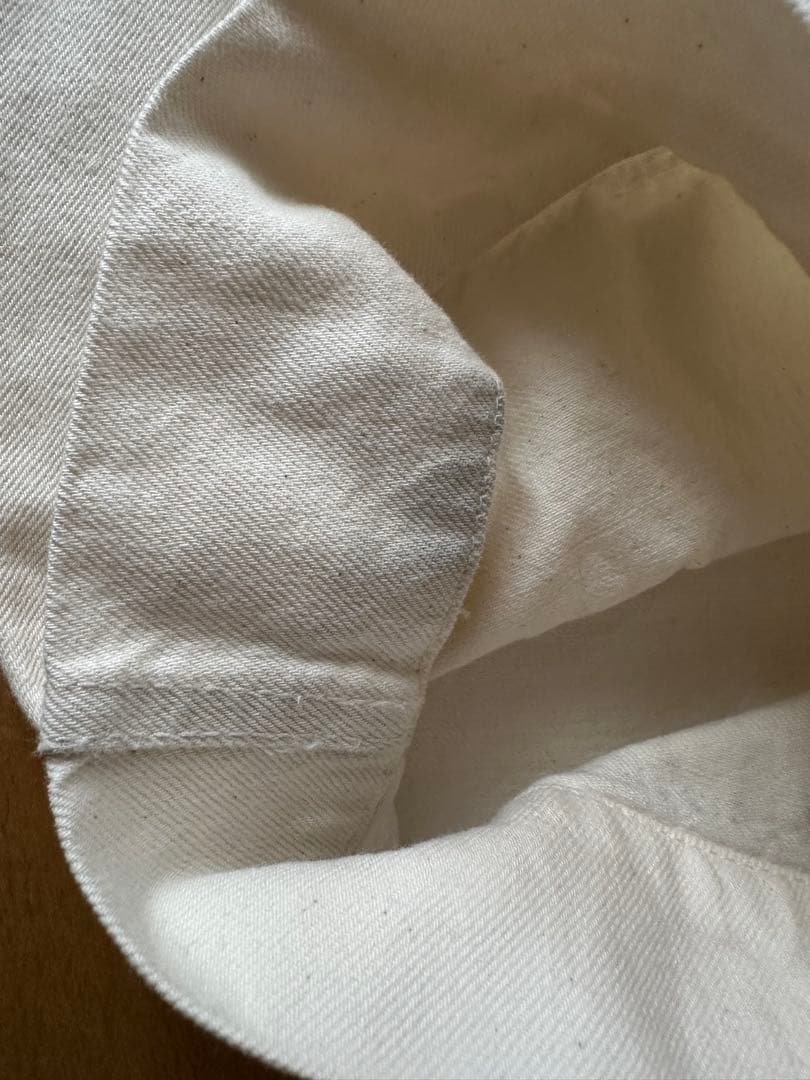 ビームスボーイ　オーバーオール　ホワイト