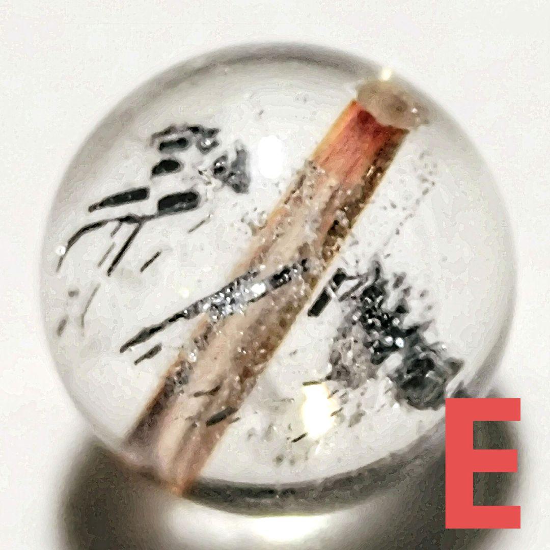 ★リッチスティブナイトinクォーツ 12ミリ珠 ビーズE(SA+)