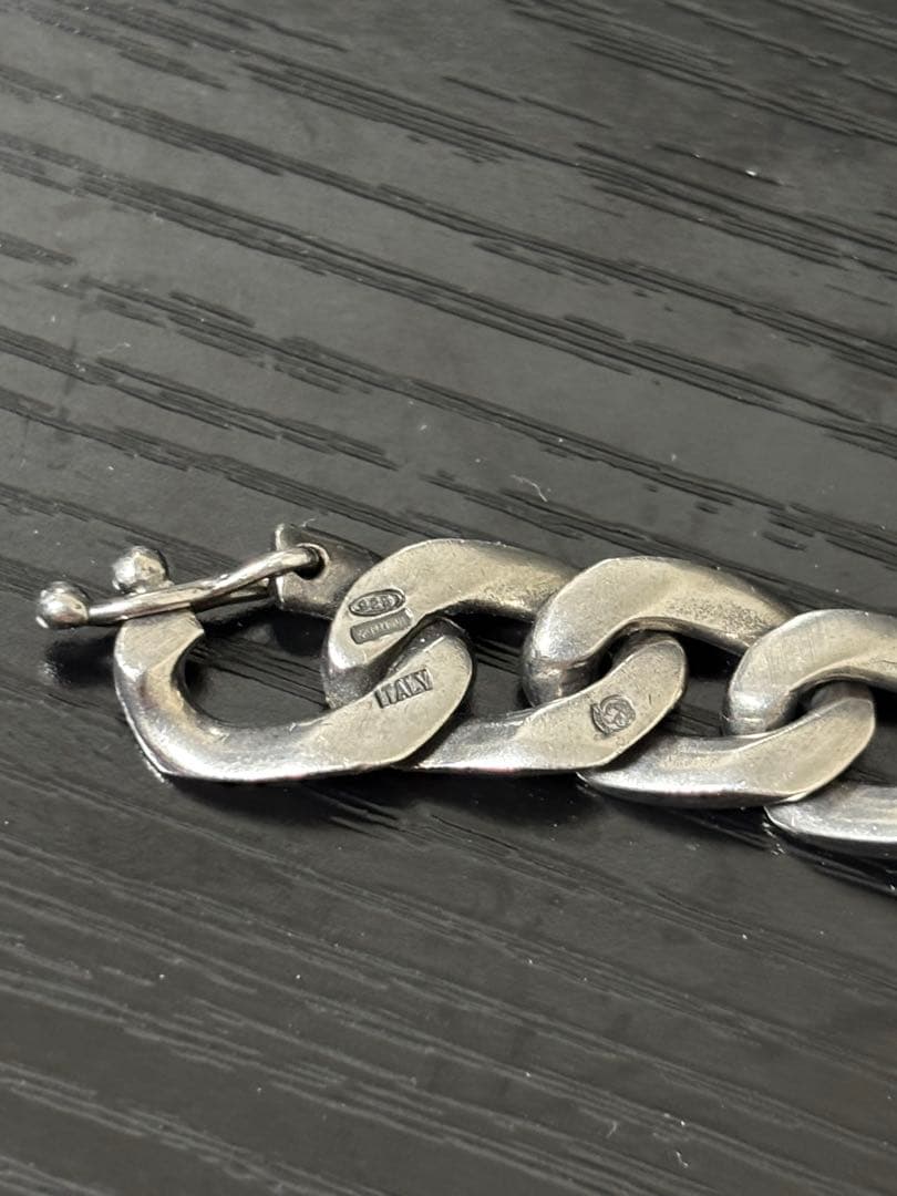 Maison Margiela ID シルバー チェーンブレスレット 925