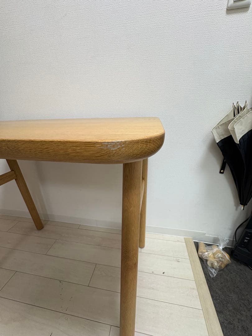 美品】ACTUS リピアオーク材デスク 学習机 テーブル アクタス RIPIA