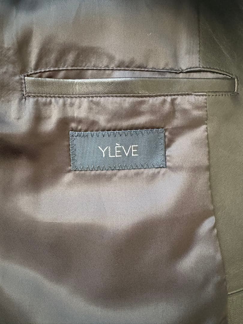 YLÈVE SHEEP LEATHER COVERALL JACKET