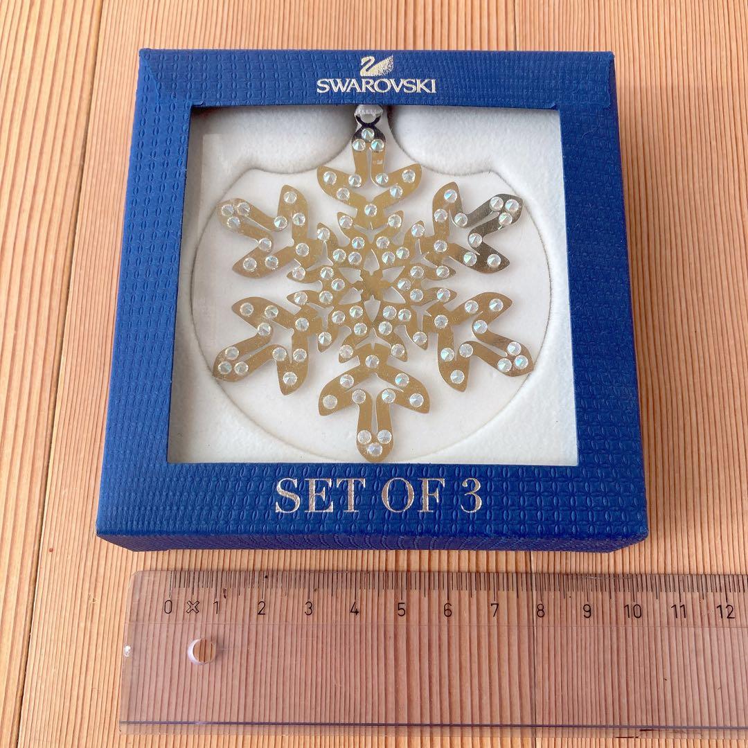 スワロフスキー　SWAROVSKI クリスマスオーナメント