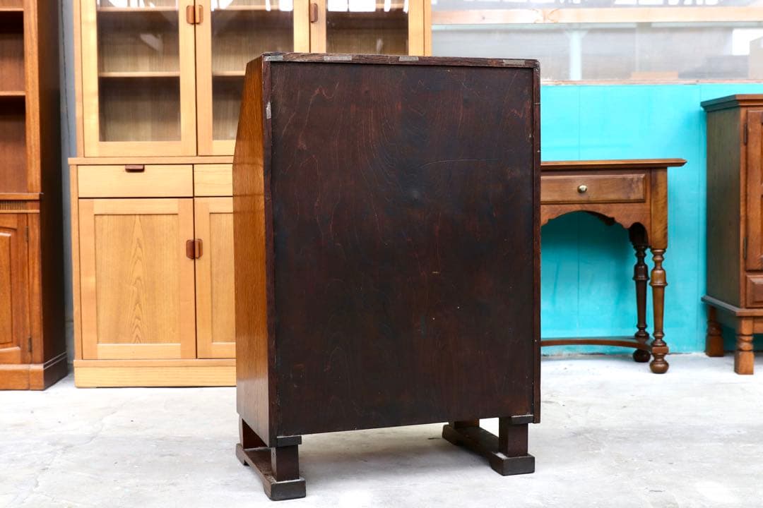 GMIK154○英国 イギリス アンティーク ライティングビューロー デスク