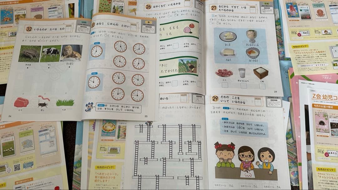 Z会　年中フルセット一年分　新品　知育