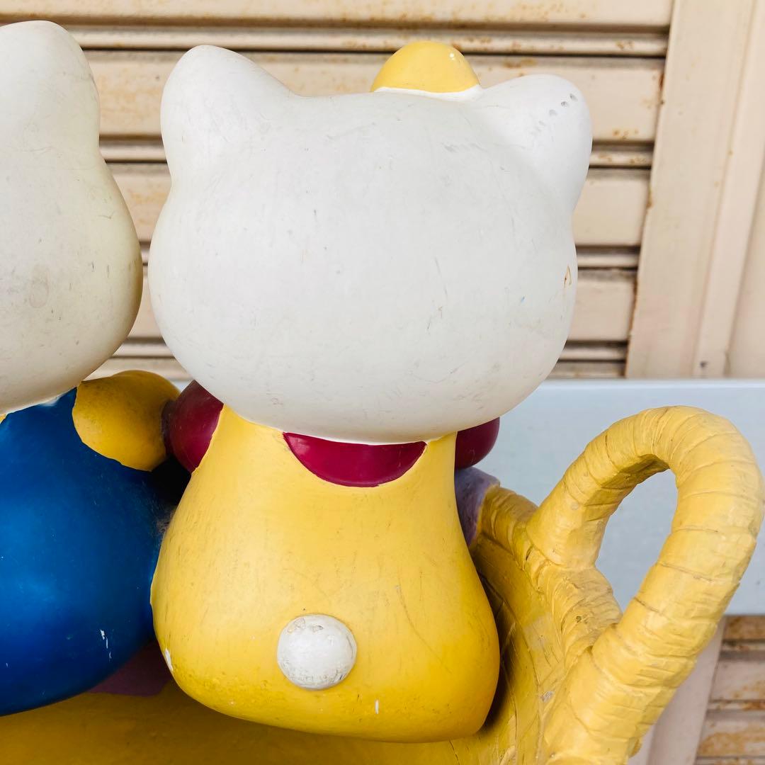 【当時物／激レア】サンリオ　ハローキティ&ミミィ　傘立て スタンド