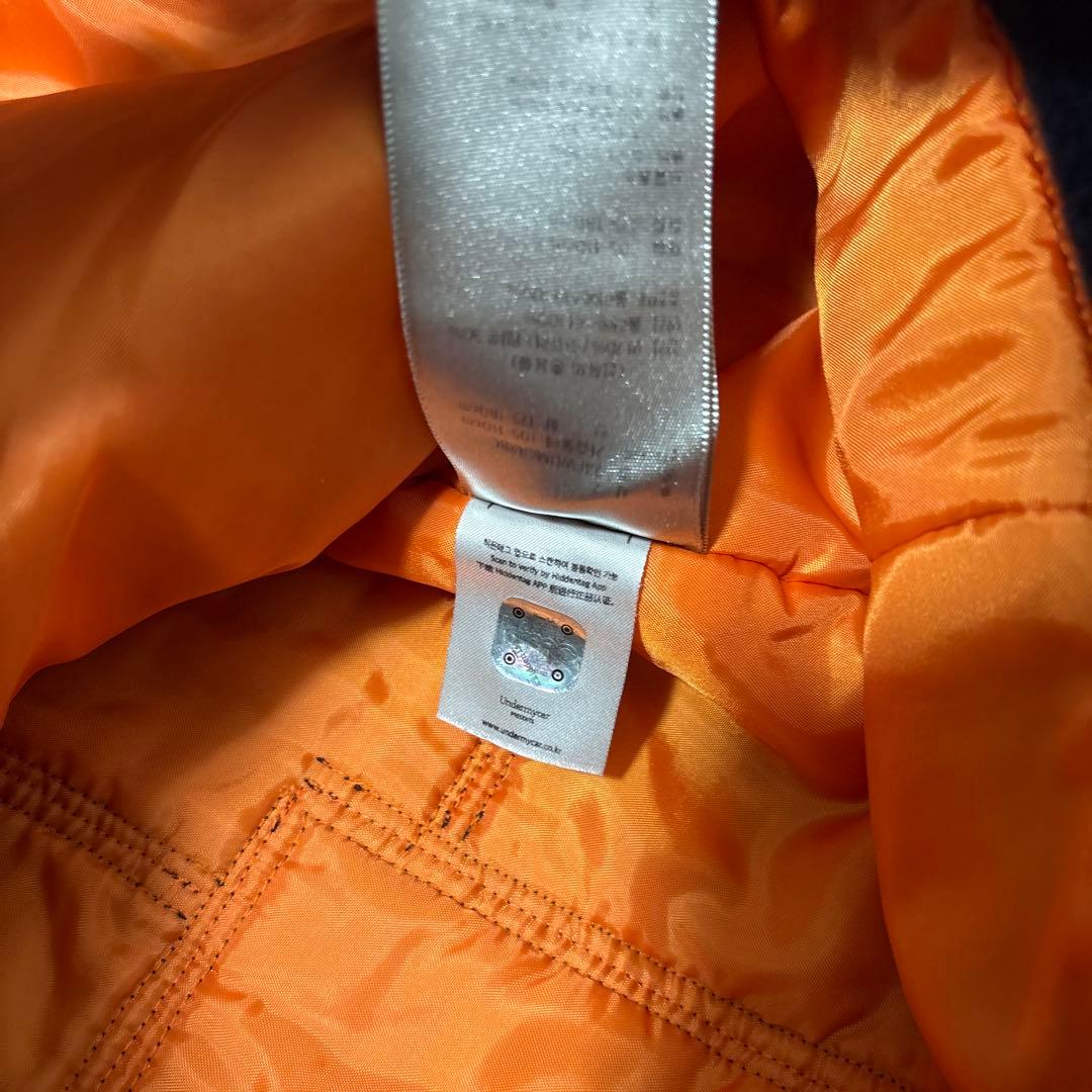 undermycar カモフラ 迷彩　MA-1 ラフシモンズ　パッチワーク