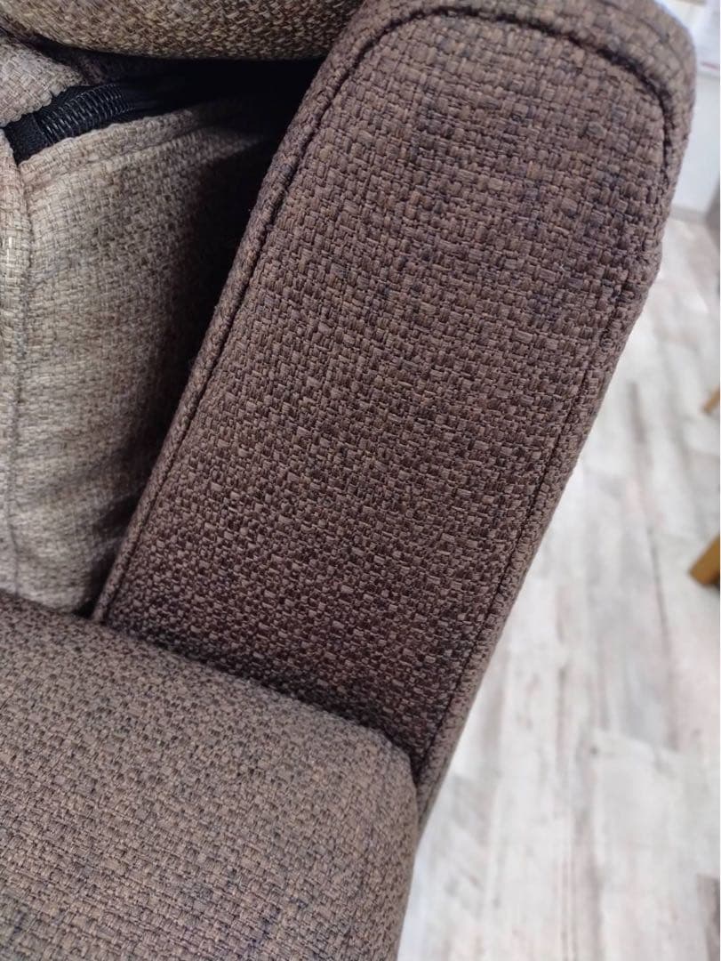 カウチソファ　ファブリック　幅200cm　北九州市福岡市限定