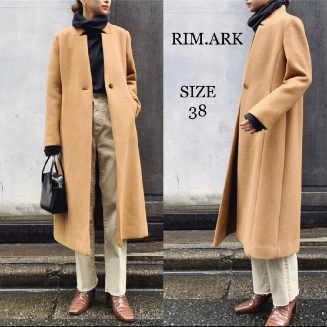 tama RIM.ARK キャメル チェスターコート