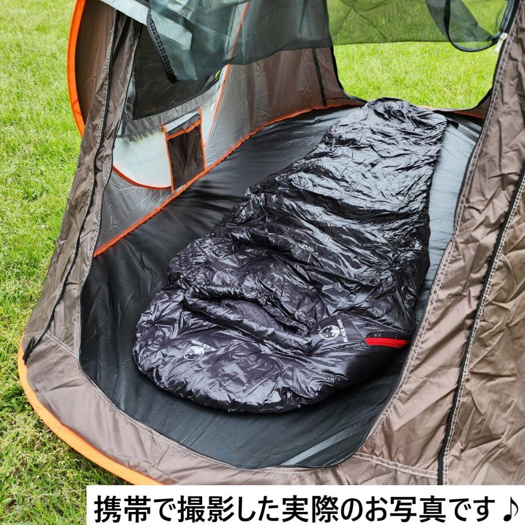 キャンプテント♪ アウトドア　キャンプ　BBQ オレンジ&グレー