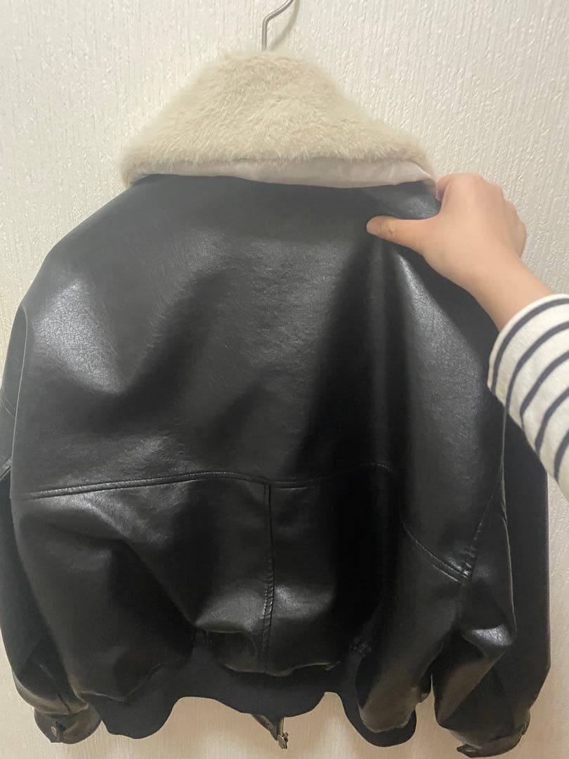 SENEE ブラック ボンバージャケット