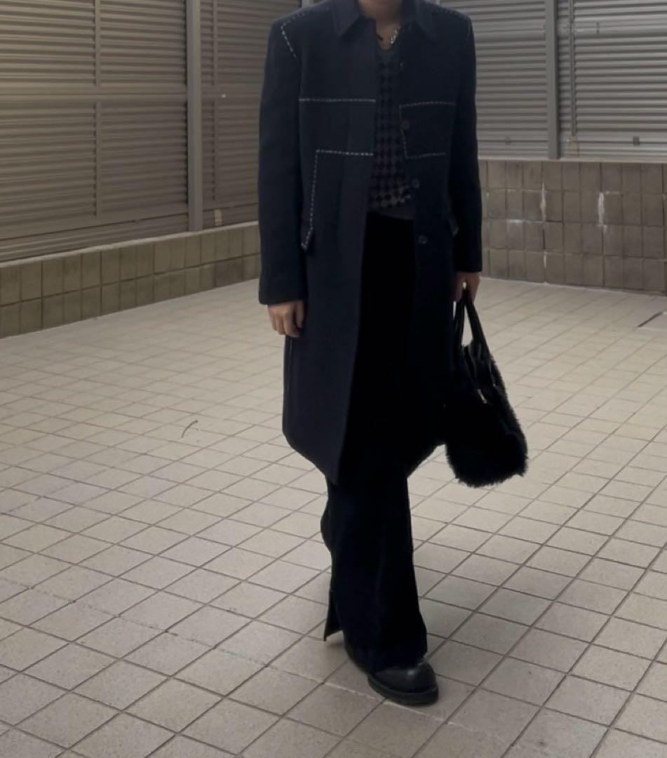 ジャケット・アウター comme ca du mode stitch paint coat