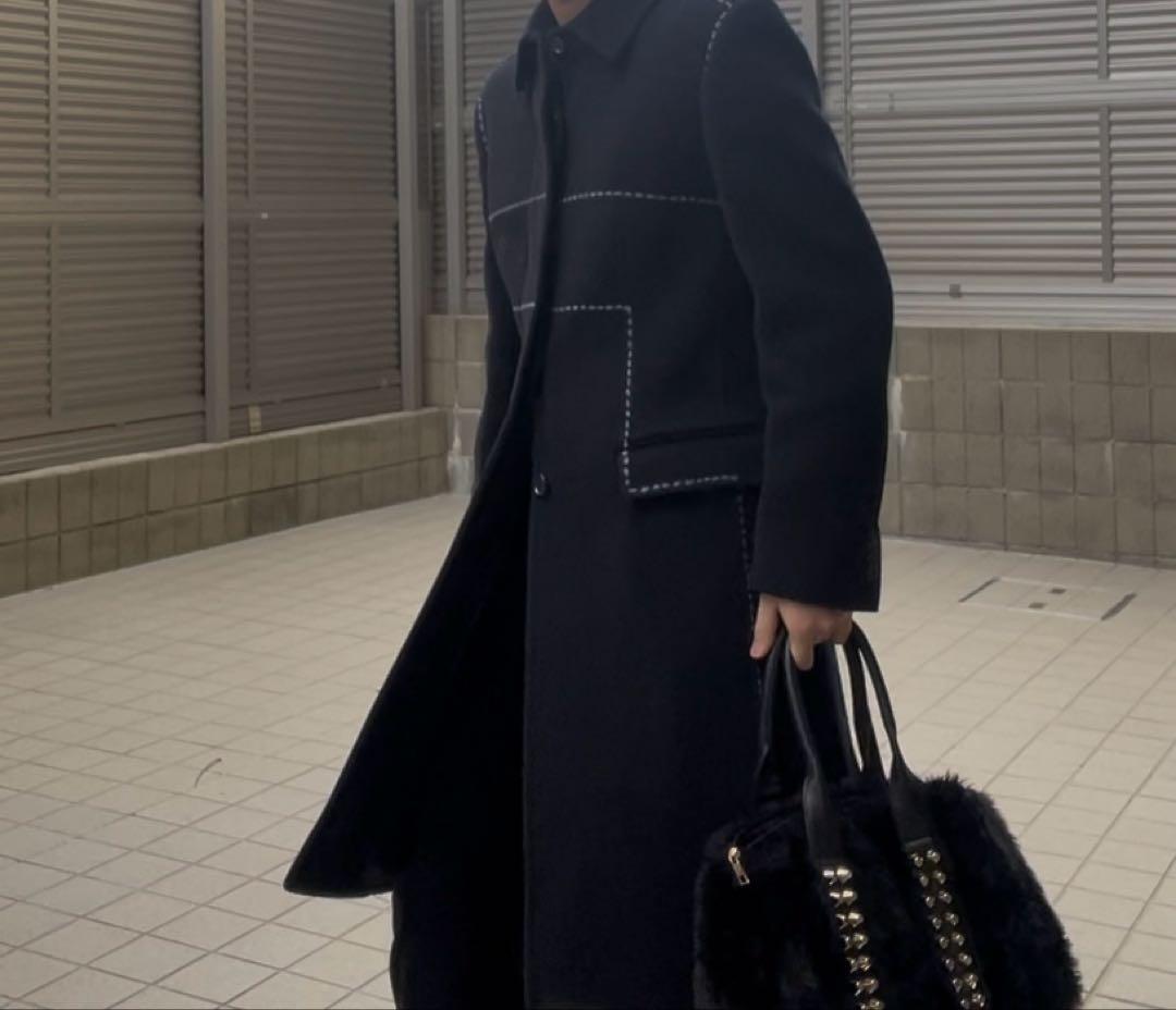 ジャケット・アウター comme ca du mode stitch paint coat