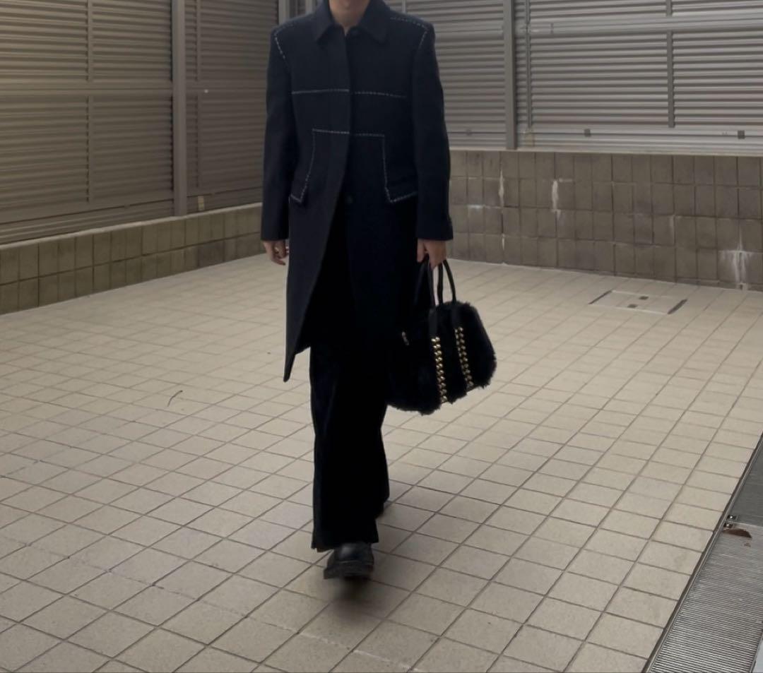 ジャケット・アウター comme ca du mode stitch paint coat