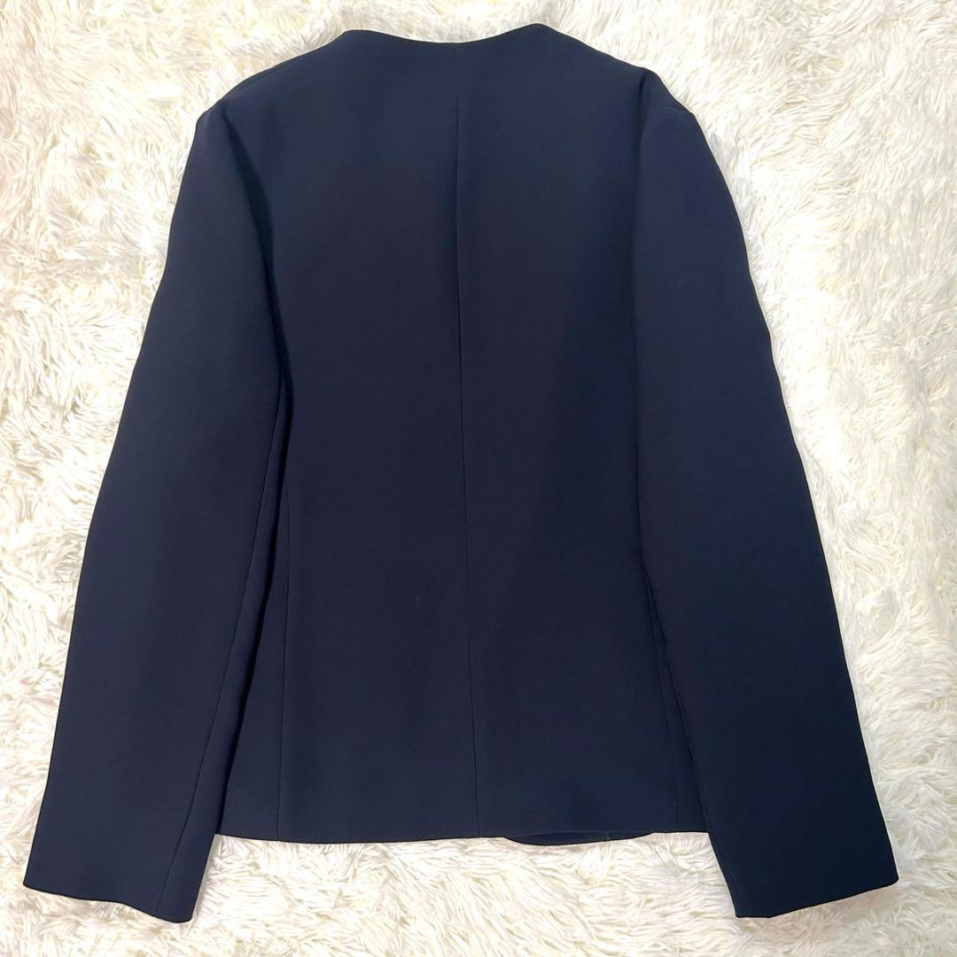 【美品】 Demi-Luxe BEAMS スーツ ノーカラージャケット パンツL