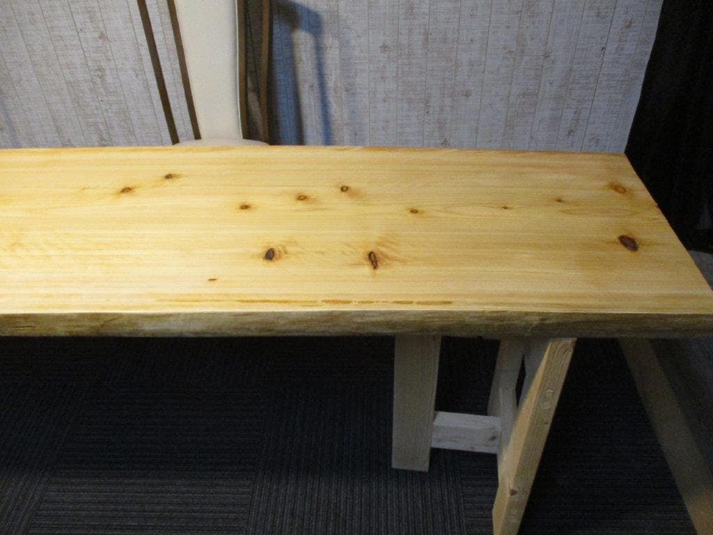 # 545 ■　檜　ヒノキ　長さ312cm　テーブル　カウンター　座卓　一枚板