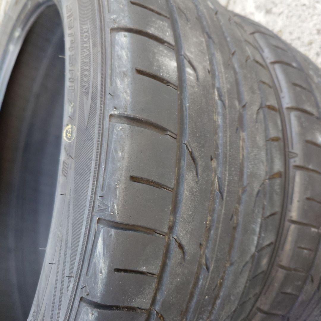 バリ溝！サマータイヤ　DUNLOP DIREZZA 215/45 R17 2本