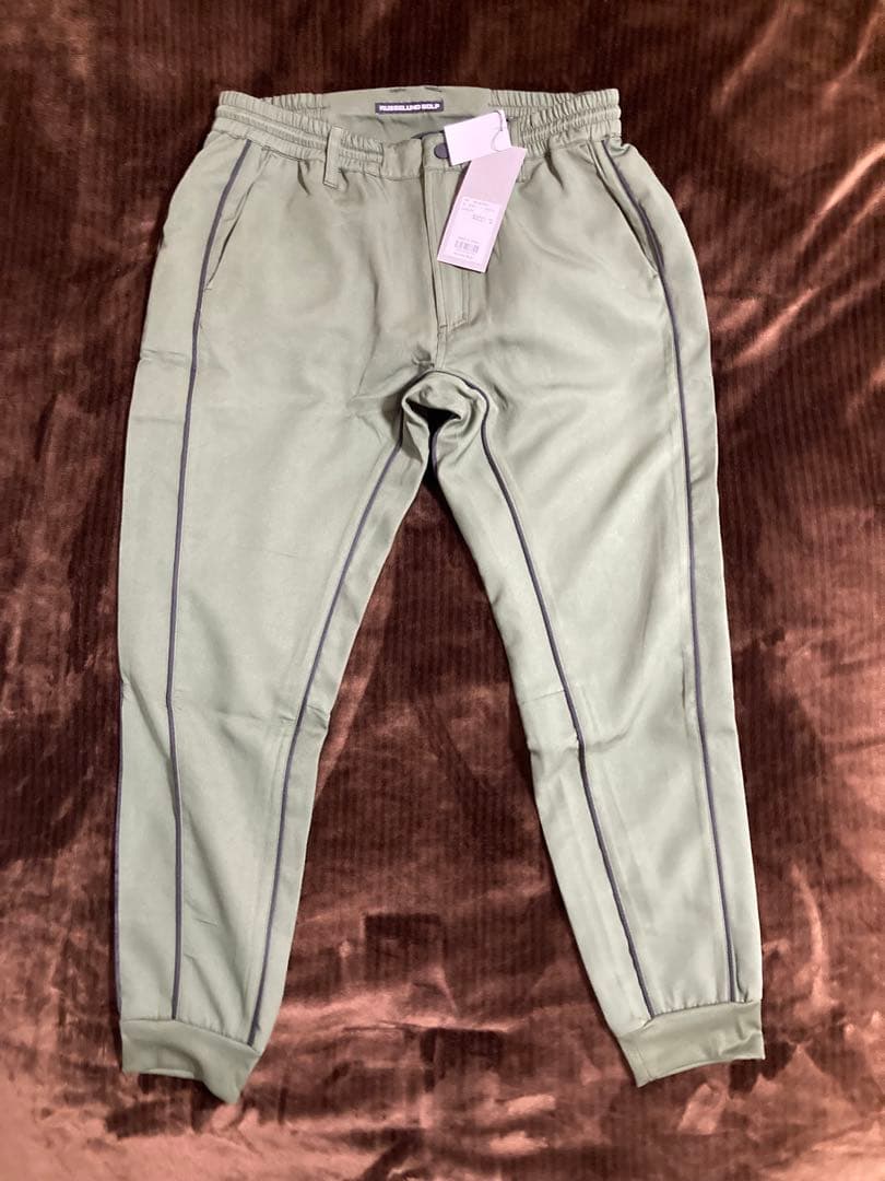 新品 ラッセルノ サイドライン ジョガー パンツ L 5 Russeluno