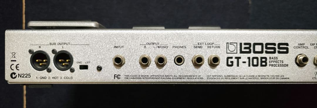 BOSS GT-10B ベースエフェクター
